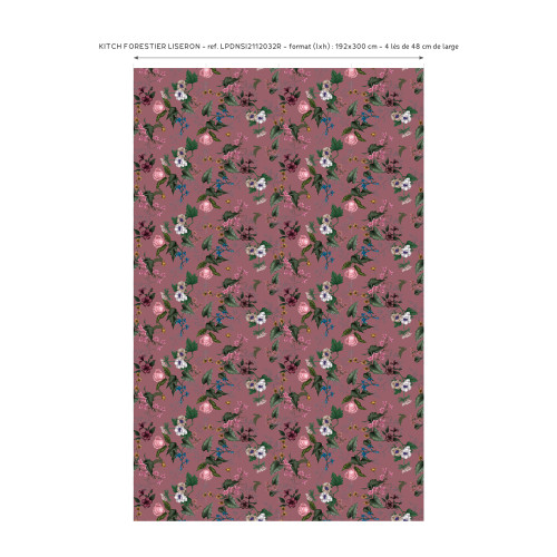 Papier peint panoramique Kitch Forestier