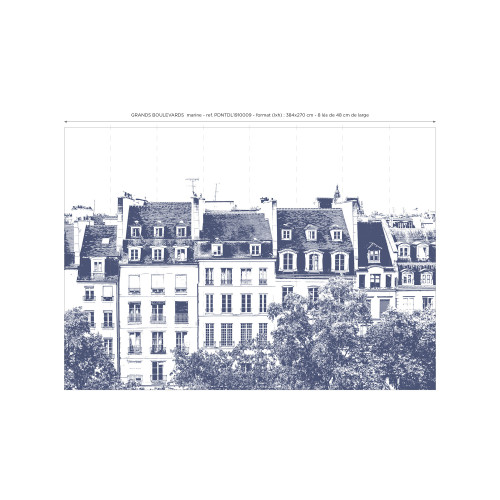 Papier peint panoramique Grands Boulevards