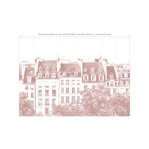 Papier peint panoramique Grands Boulevards