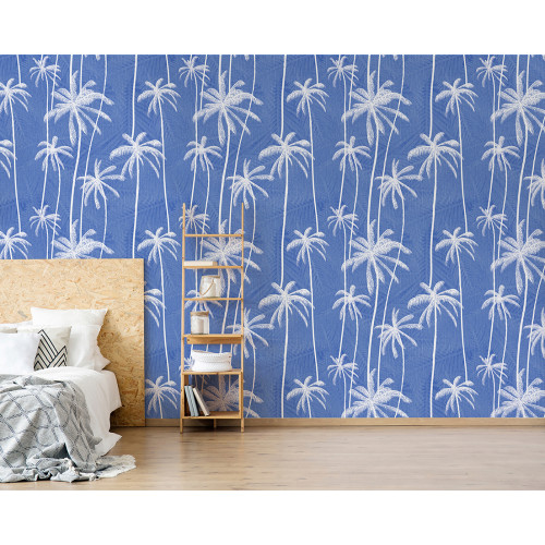 Papier peint panoramique Palm Jeans