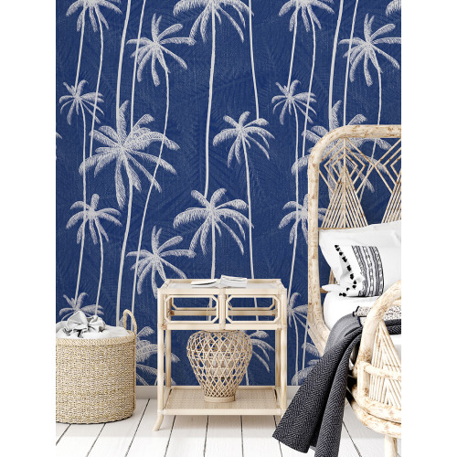 Papier peint panoramique Palm Jeans