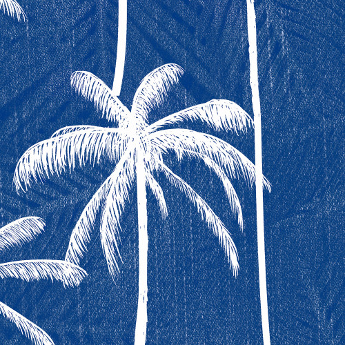 Papier peint panoramique Palm Jeans