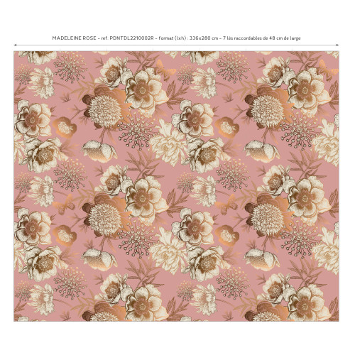 Papier peint panoramique Madeleine