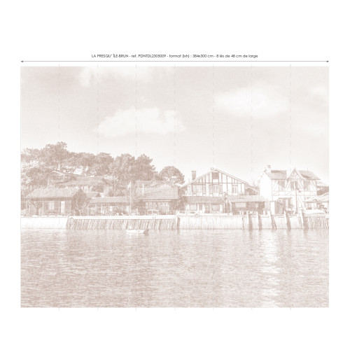 Papier peint panoramique Presqu'Île