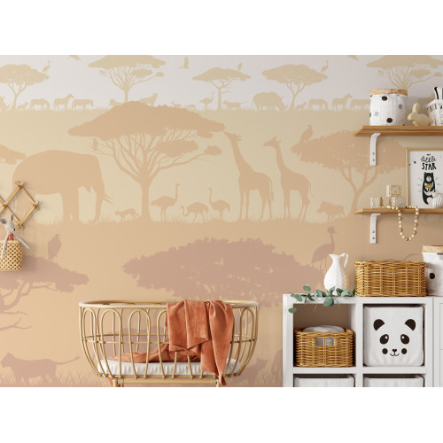 Papier peint panoramique Savane