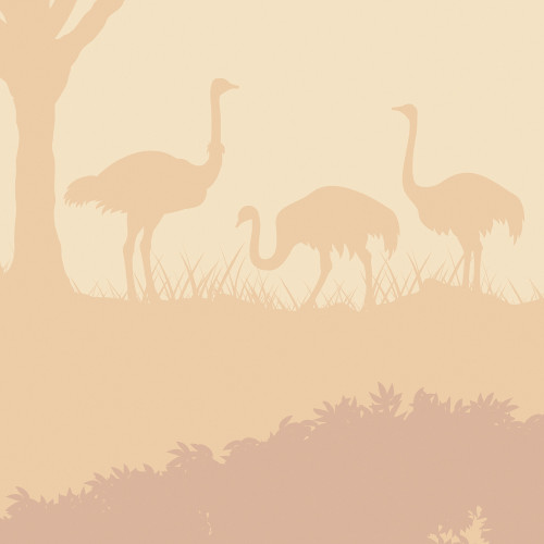Papier peint panoramique Savane