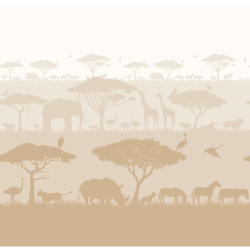 Papier peint panoramique Savane