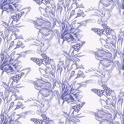 Papier peint panoramique Muscari