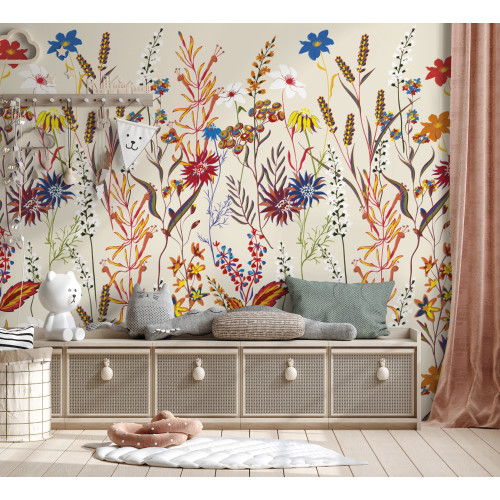 Papier peint panoramique Jardin d'été