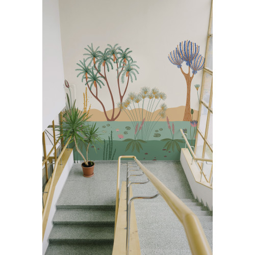 Papier peint panoramique Le long du Nil