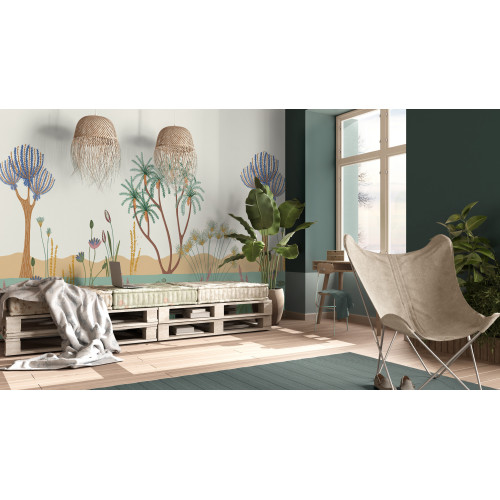 Papier peint panoramique Le long du Nil