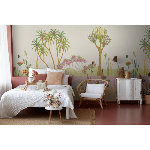 Papier peint panoramique Faune le long du Nil