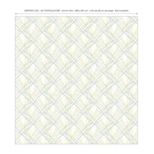 Papier peint panoramique Dripping