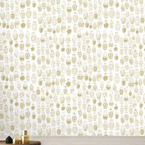 Papier peint 31 - Gold