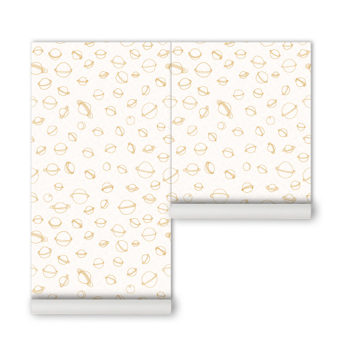 Papier peint 55 - Gold