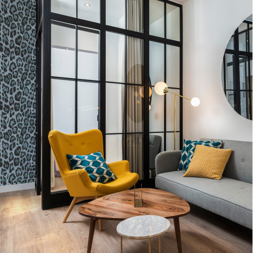 Papier peint panoramique Léopard