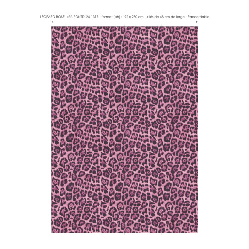Papier peint panoramique Léopard