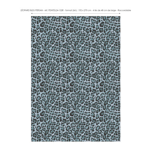 Papier peint panoramique Léopard