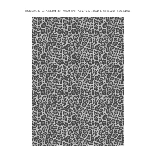 Papier peint panoramique Léopard