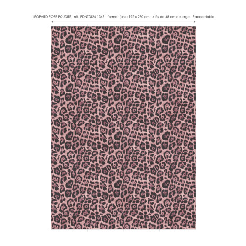 Papier peint panoramique Léopard