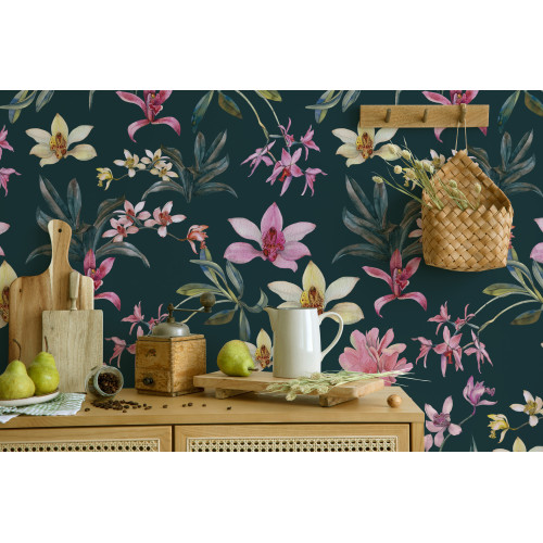 Papier peint panoramique Denise's flowers