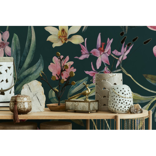 Papier peint panoramique Denise's flowers