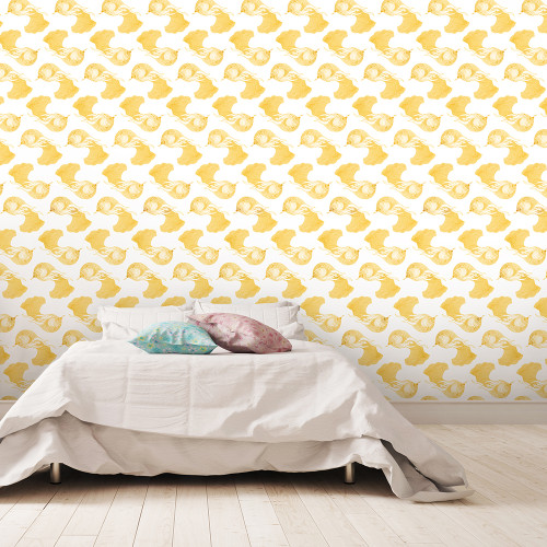 Papier peint 28 - Oiseaux célestes