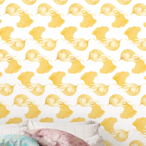 Papier peint 28 - Oiseaux célestes