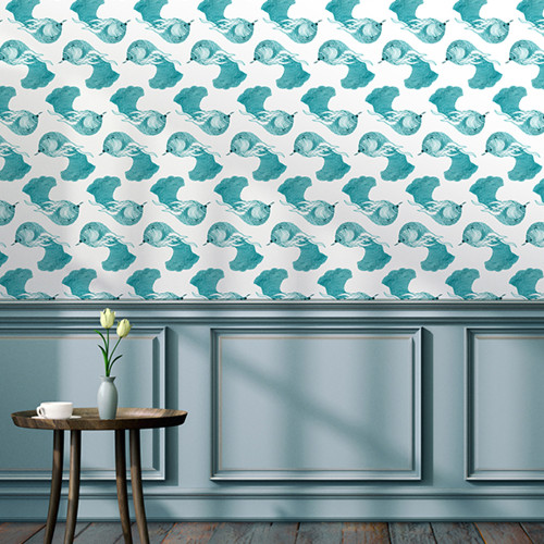 Papier peint 28 - Oiseaux célestes