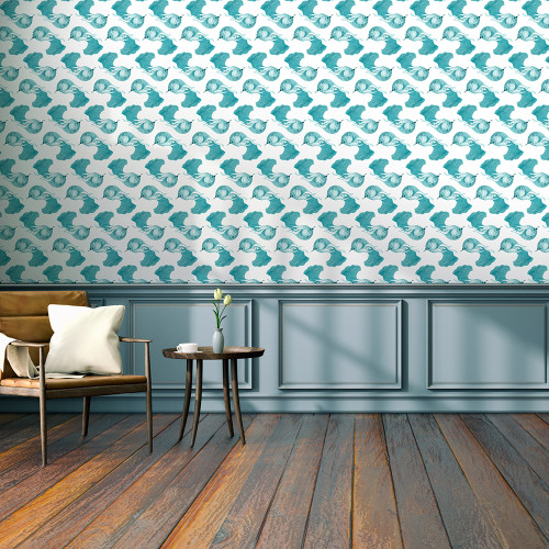 Papier peint 28 - Oiseaux célestes