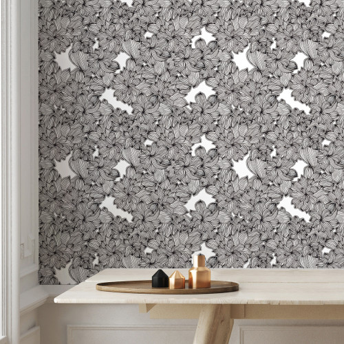 Papier peint 29 - Douceur floral