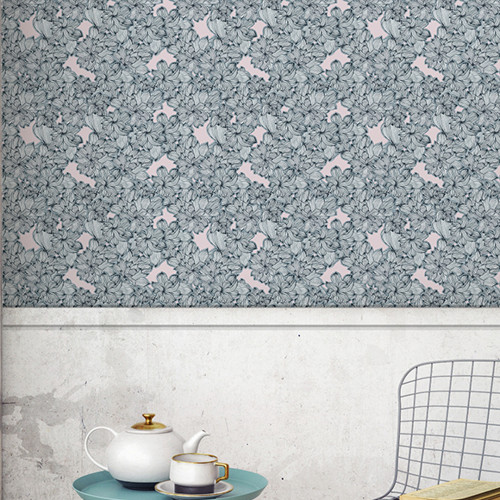 Papier peint 29 - Douceur floral