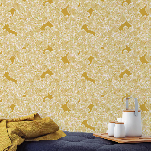 Papier peint 29 - Douceur floral