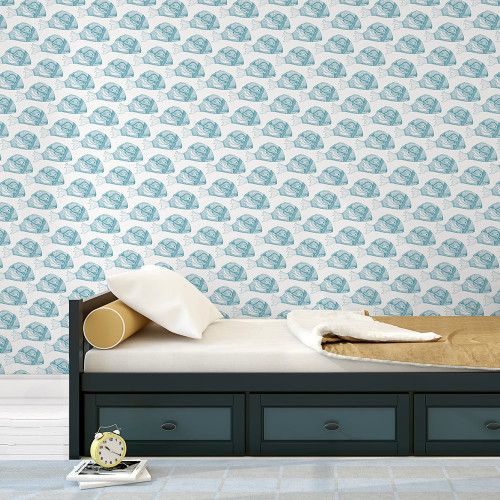 Papier peint 37 - Poissons stylisés