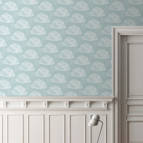 Papier peint 37 - Poissons stylisés