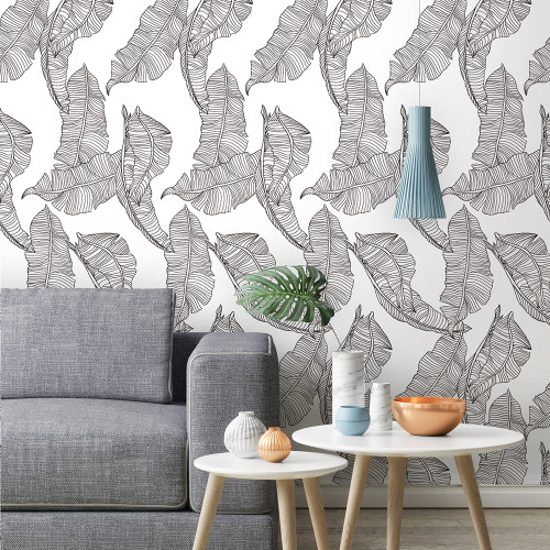 Papier peint 48 - Feuillage apaisant