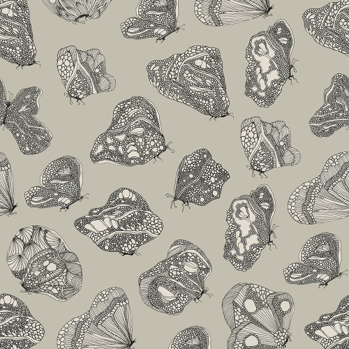 Papier peint 54 - Papillons envoutants