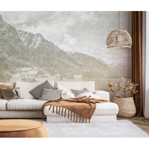 Papier peint panoramique Norvège