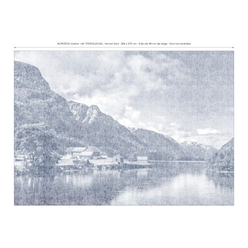 Papier peint panoramique Norvège marine