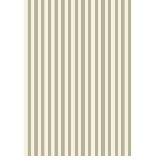 Papier peint à Rayures Duo - sauge