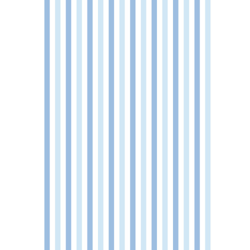 Papier peint à Rayures Alternées - bleu