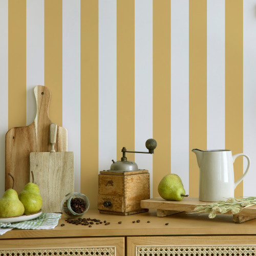 Papier peint à Rayures Harmonie