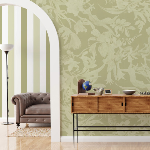 Papier peint à Rayures Majestueuses