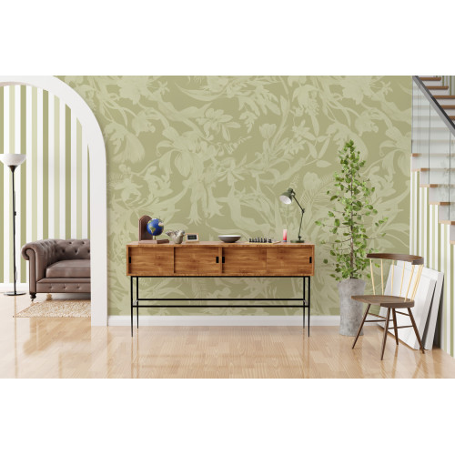 Papier peint à Rayures Alternées