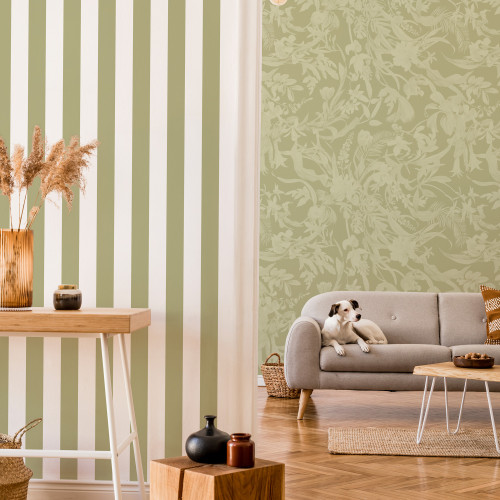Papier peint à Rayures Harmonie