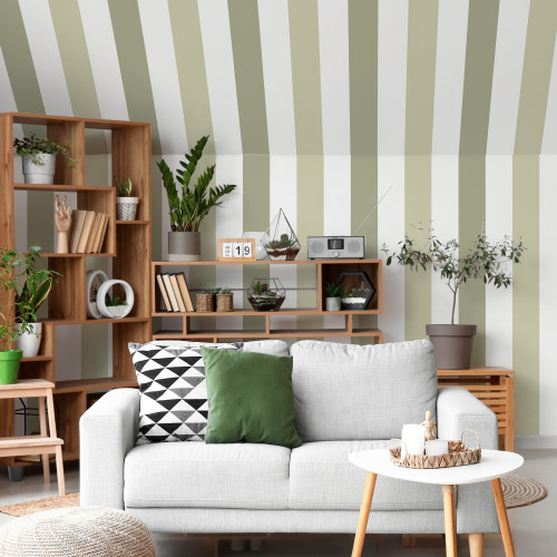 Papier peint à Rayures Majestueuses