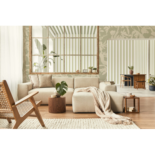 Papier peint à Rayures Douces