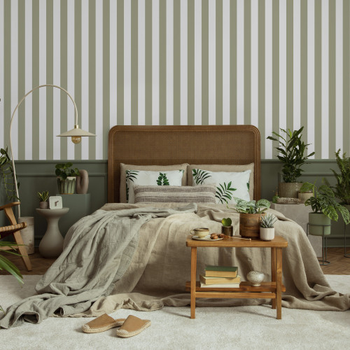 Papier peint à Rayures Harmonie
