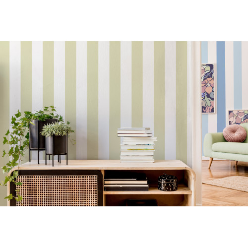 Papier peint à Rayures Douces