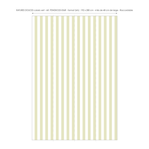 Papier peint à Rayures Douces